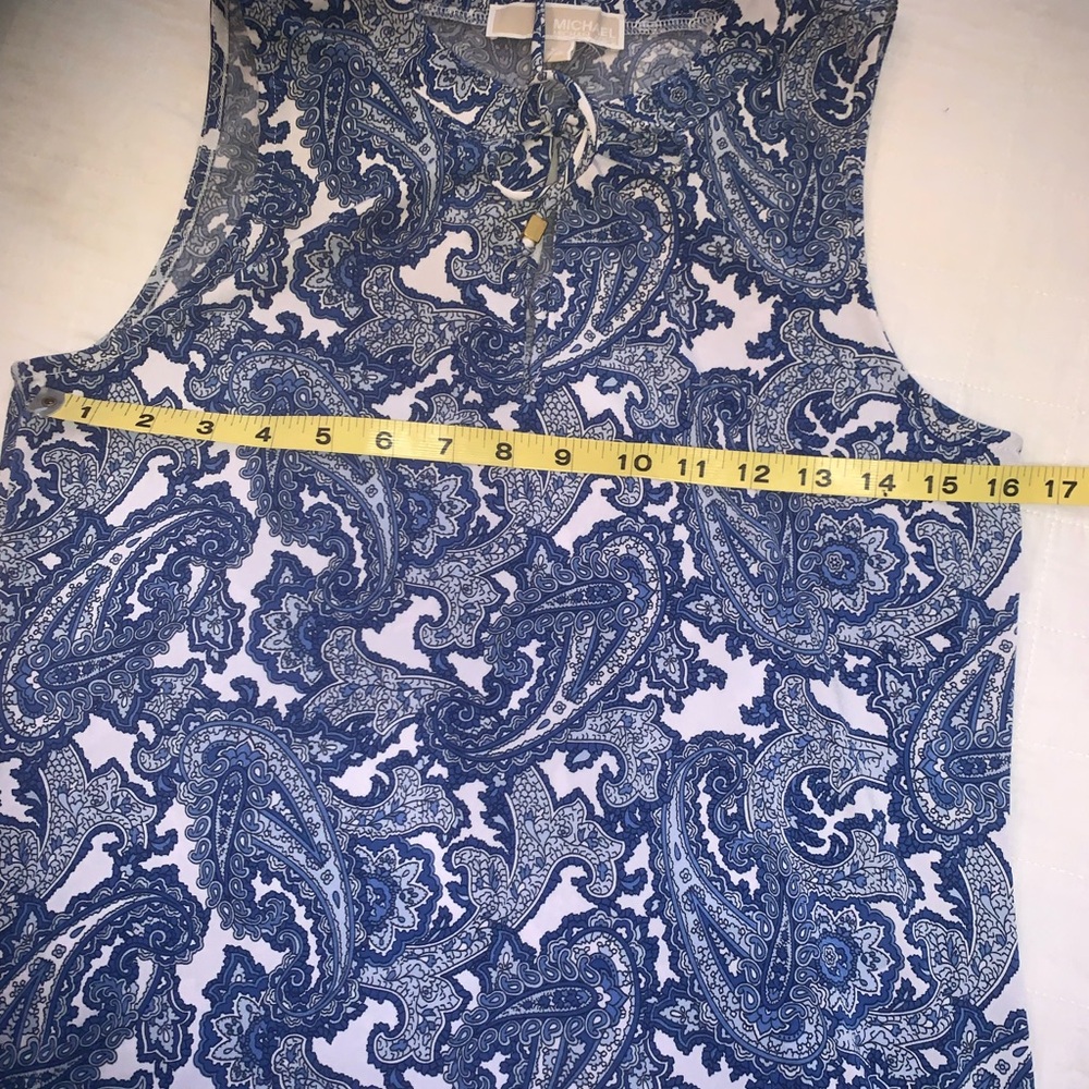 ❤️MICHAEL KORS❤️NWT!RUFFLED HEM DRESS! EXCELLENT CONDITION!! - Picture 8 of 9